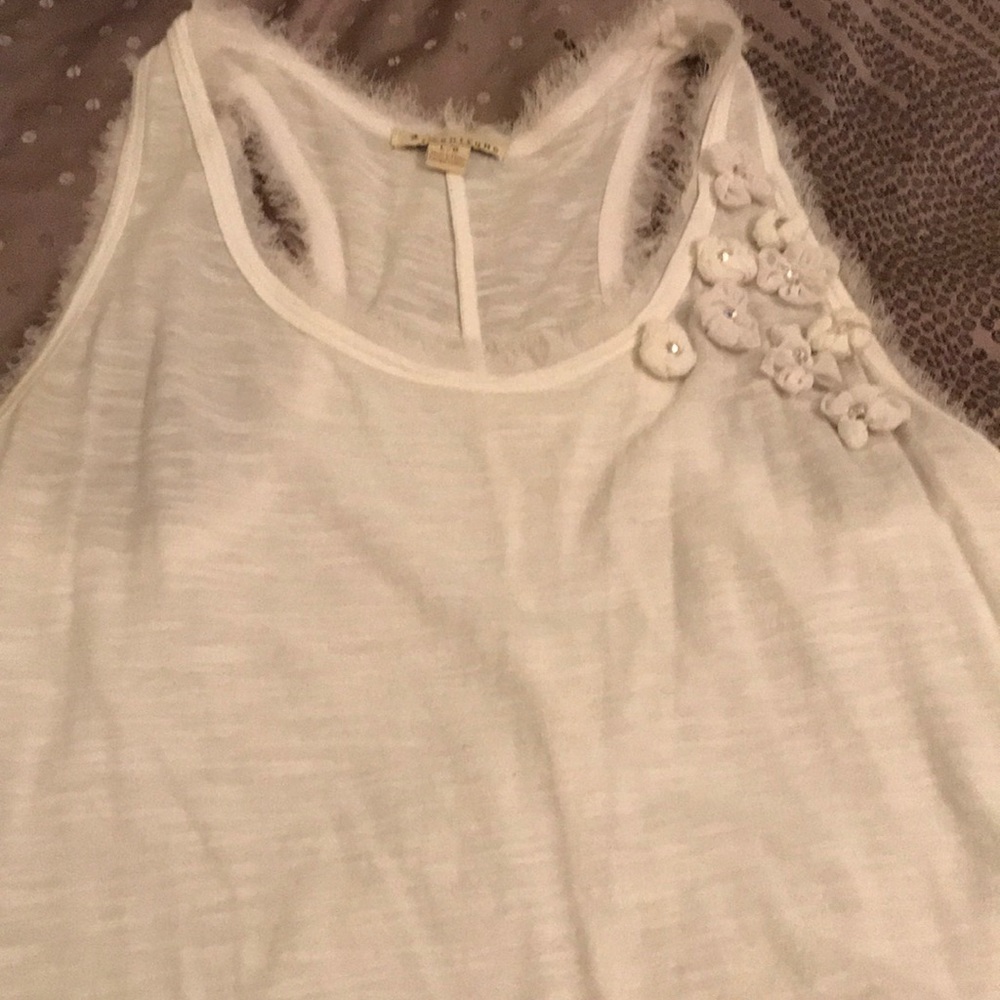 Adorable white tank